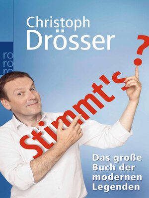 cover image of Stimmt's? Das große Buch der modernen Legenden
